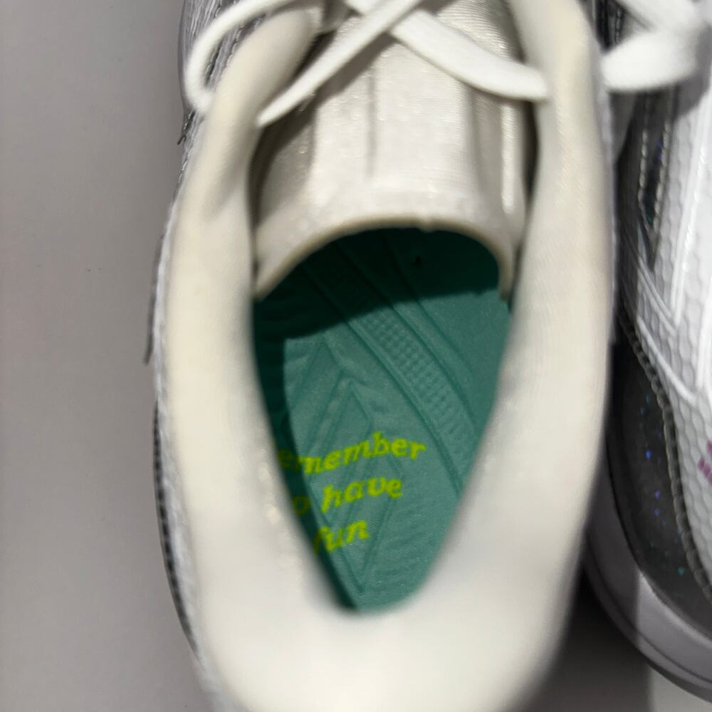 Adidas ID1664 adizero PureHustle 3 Sis B Women sz 9 Metal Baseball Cleat White - Picture 10 of 12